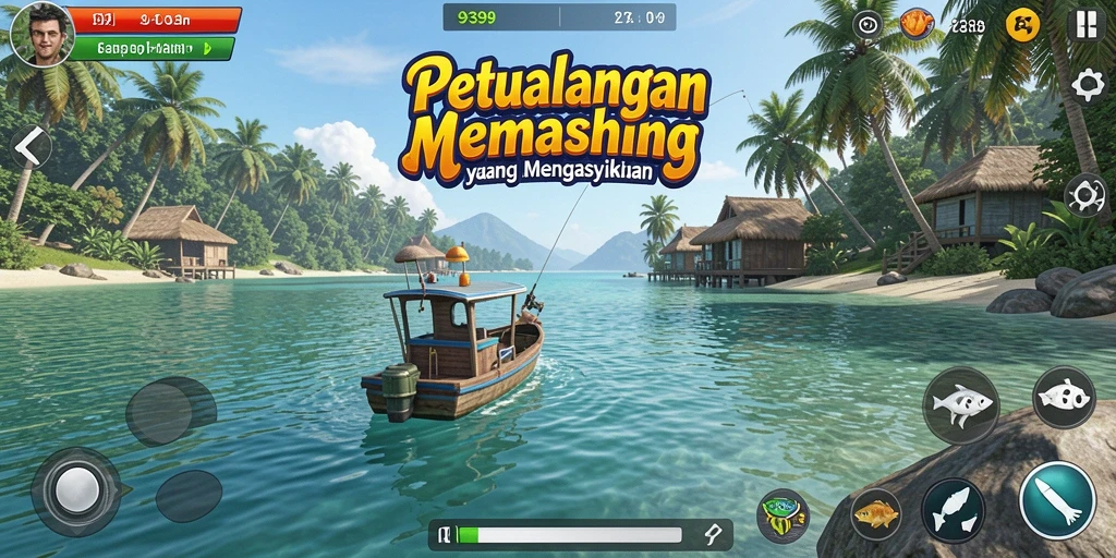Tangkapan ikan yang menakjubkan dalam gameplay 9399.