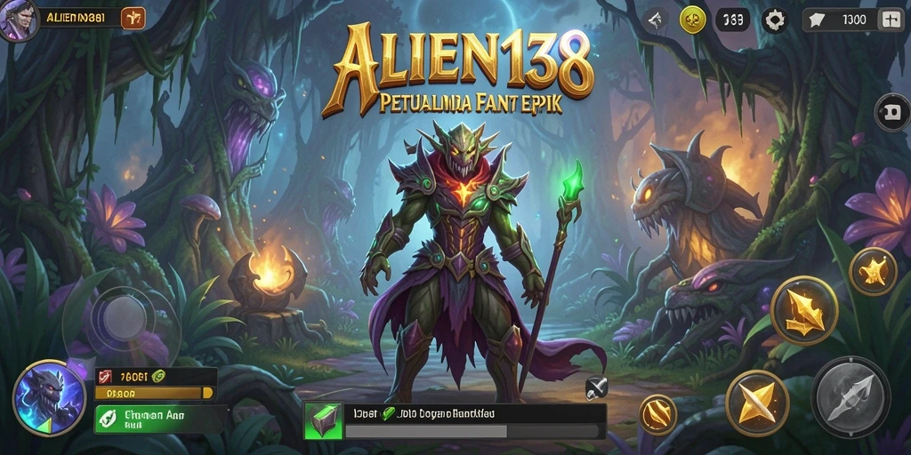 Tampilan gameplay RPG yang mendebarkan dan penuh aksi.