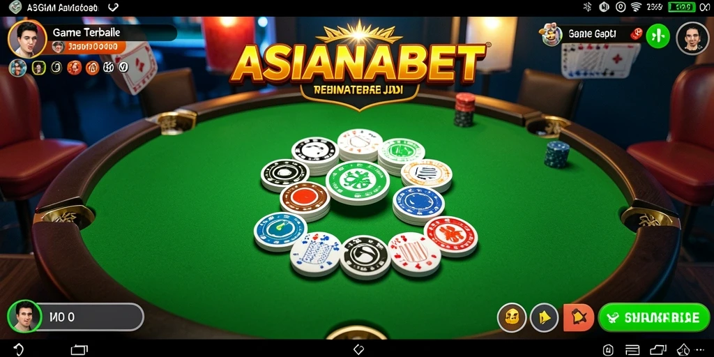 Tampilan gameplay Gaple yang seru dan interaktif.