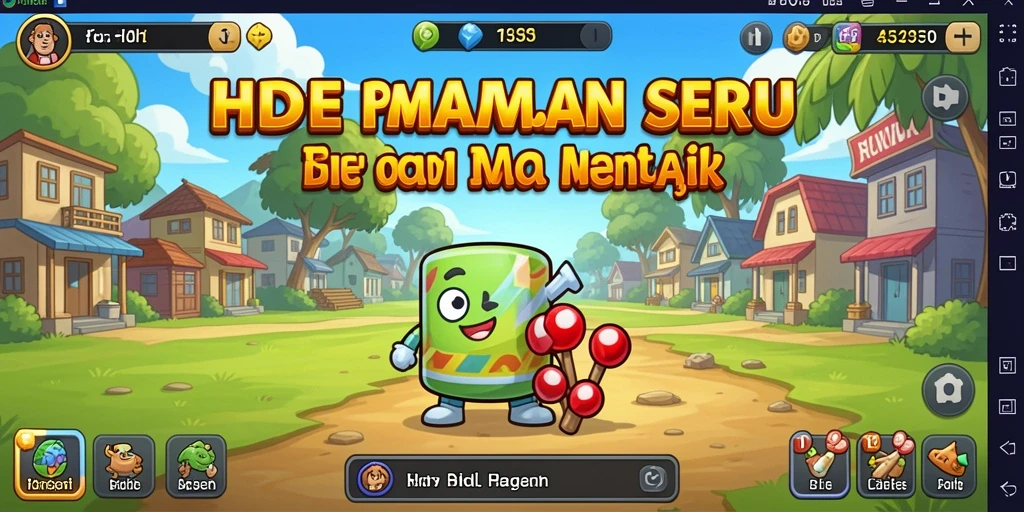 Tampilan menarik dari gameplay H03 yang seru dan mendebarkan.