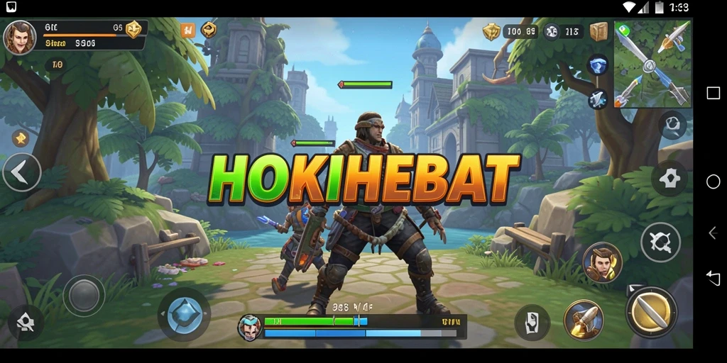 Tampilan gameplay menarik dari HOKIHEBAT yang penuh tantangan.