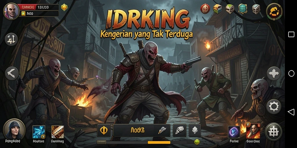 Gameplay IDRKING yang mencekam dan menyeramkan.