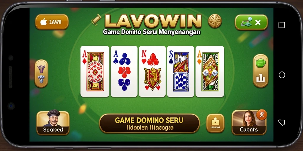 Gameplay seru dan menegangkan di LAVOWIN.