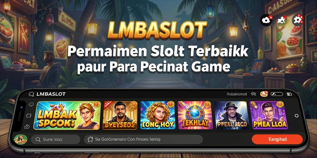 Tampilan menarik dari gameplay LMBASLOT yang seru.
