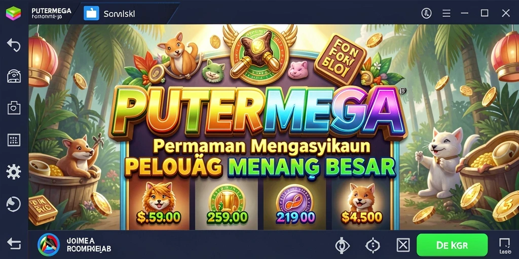 Gameplay menegangkan dari PUTERMEGA yang penuh warna.
