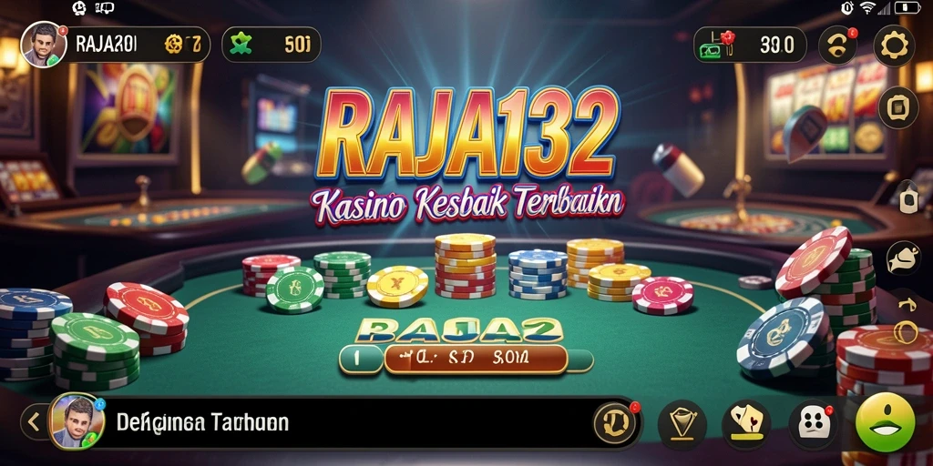 Tampilan menarik dari gameplay Kasino di RAJA132.
